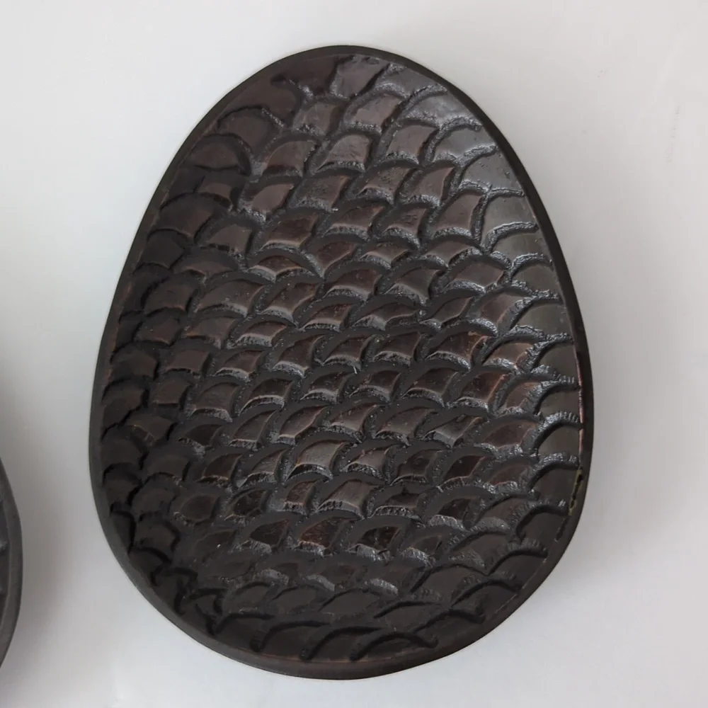 Crate & Barrel Pinecone Metal Votive Holders Set of 2 Product India